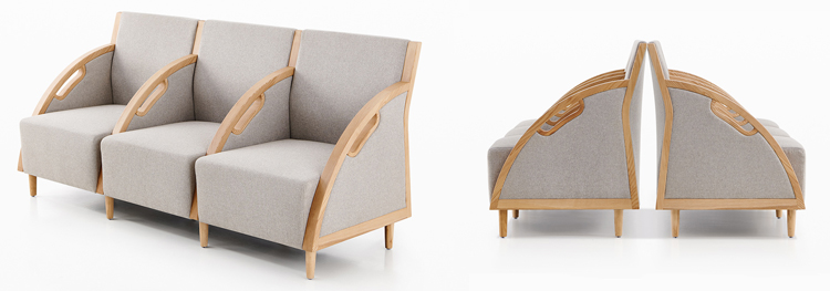 PU機場(chǎng)椅/等候椅/排椅沙發(fā)-SJ5301(圖1) undefined